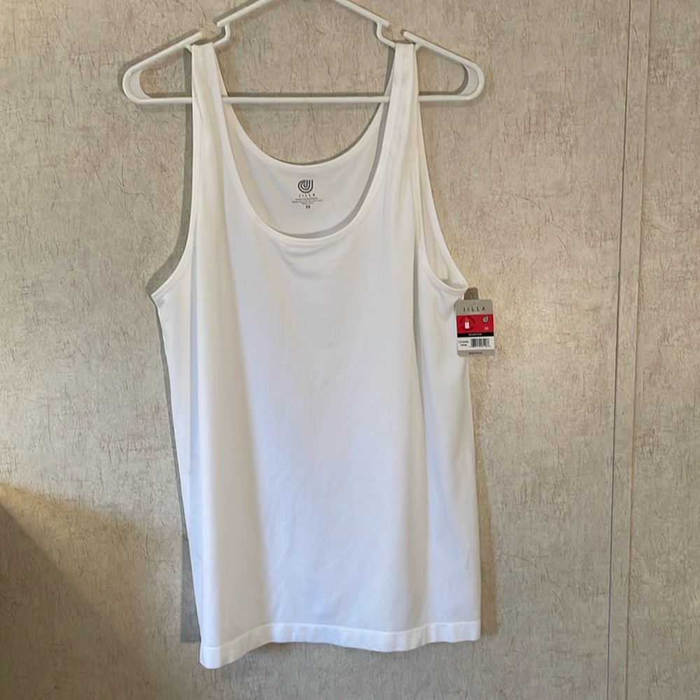 Jilla nylon and spandex under garment white size 3x. Stretchy material. NWT